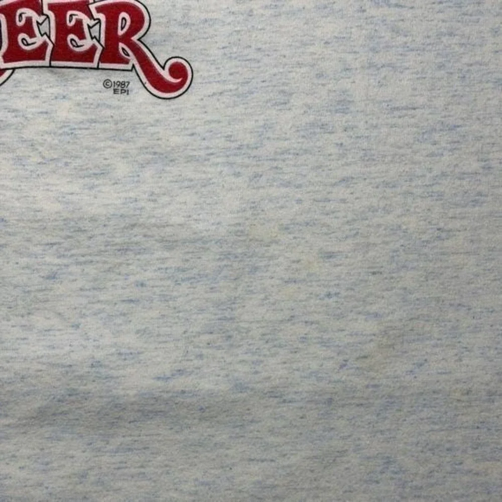 Vintage 80s Bear Whiz‎ Beer funny shirt XL